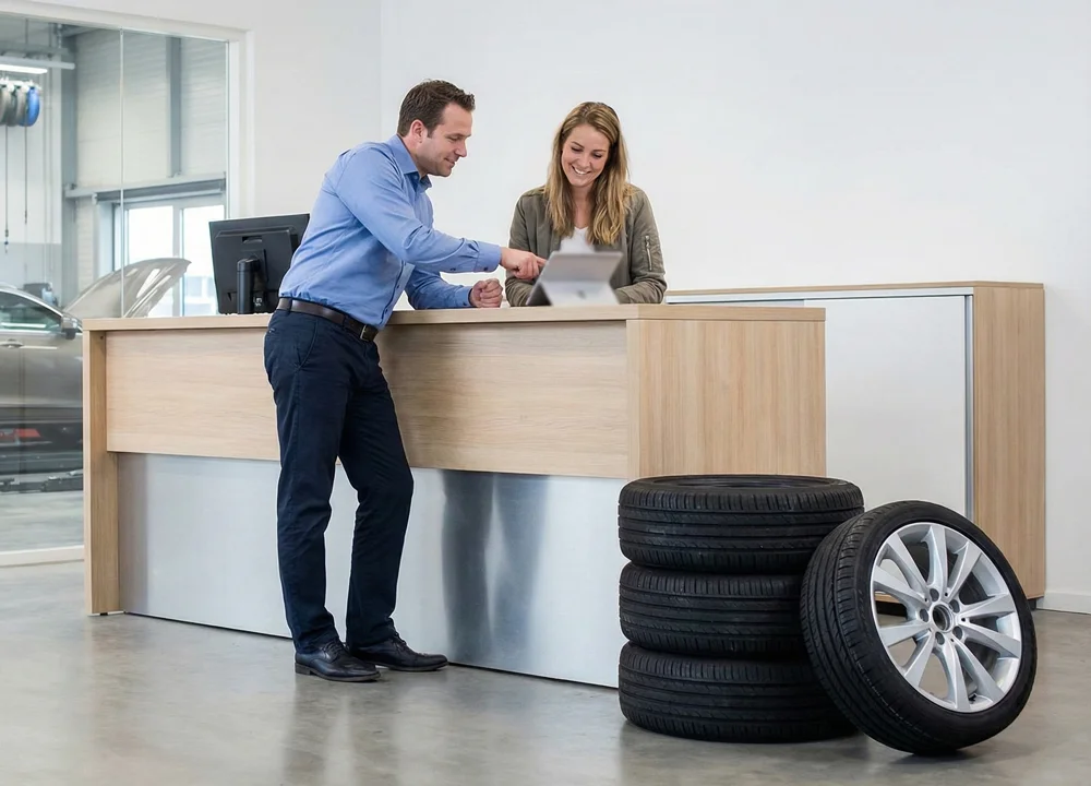 Klanten krijgen deskundig advies over bandenmaat 215 55 R16 bij Auto APK Service