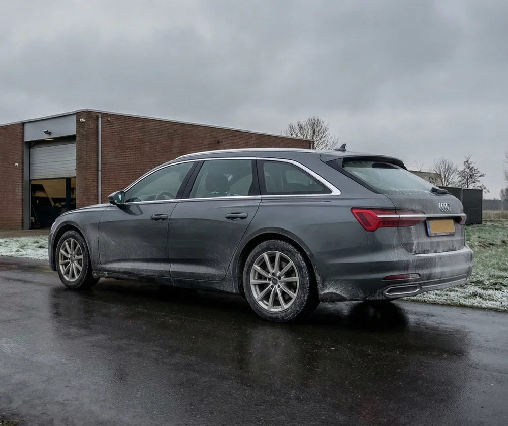 Auto klaar voor de winter na een grondige wintercheck bij Auto APK Service